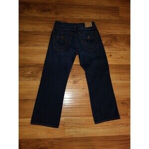 True Religion Jeans Dark Blue Billy Relaxed Bootcut